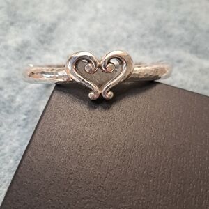 Brighton Silver Heart Bracelet